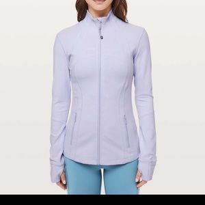 Lululemon define jacket in color lilac, size 12